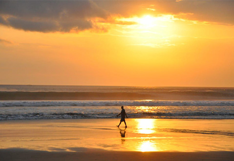 image of batu belig beach